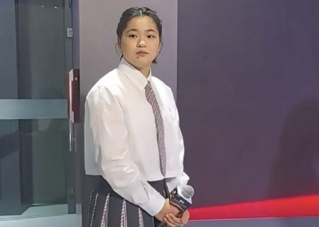 乐鱼-18岁全红婵出席商业活动！罕见穿裙子打领带 疑变胖引发退役猜想